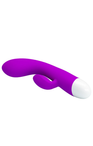 Pretty Love Eli Vibrator - Вибратор с клиторальным отростком, 18х3.4 см